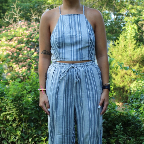 Matching Tank Top and Pant Set - Picture 1 of 6